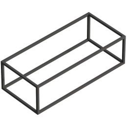 Консоль под раковину Cezares Cadro 90 CADRO-90/46/30-1C-SO-MET-ST