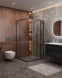 Душевой уголок Cezares Molveno 120x100 MOLVENO-AH-21-100+20-C-GM-IV
