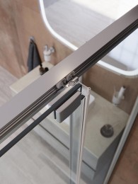 Душевой уголок Cezares Lux 120x90 LUX-AH-FS-11-120/90-C-CR