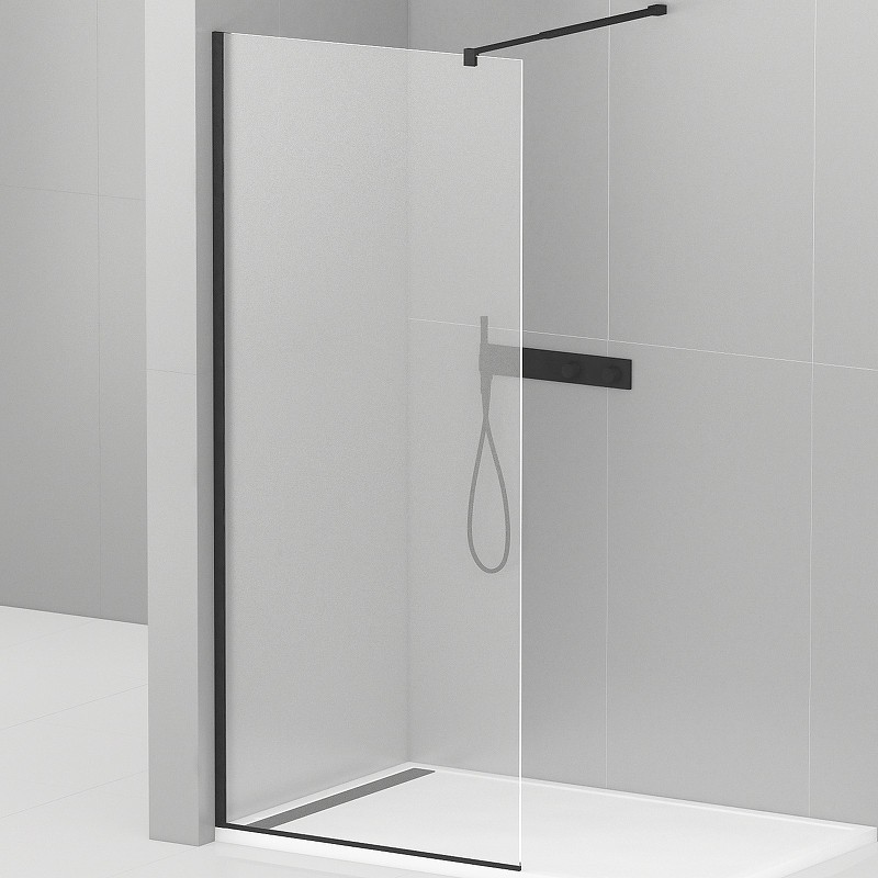Душевая перегородка Cezares Liberta 140 LIBERTA-L-1-140-C-NERO
