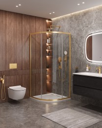 Душевой уголок Cezares Molveno 90x90 MOLVENO-R-1-90-C-BORO-IV