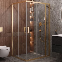Душевой уголок Cezares Molveno 110x90 MOLVENO-AH-21-90+20-C-BORO-IV