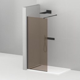 Душевая перегородка Cezares Liberta 110 LIBERTA-L-1-110-BR-NERO