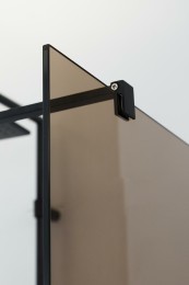 Душевая перегородка Cezares Liberta 110 LIBERTA-L-1-110-BR-NERO