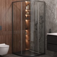 Душевой уголок Cezares Molveno 90x90 MOLVENO-R-1-90-C-GM-IV