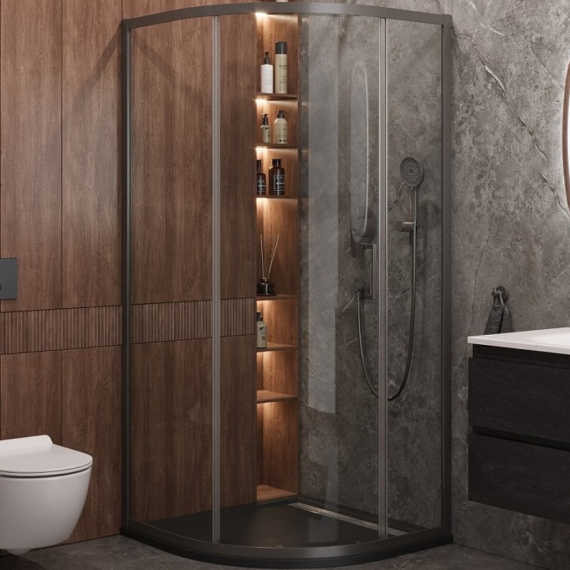 Душевой уголок Cezares Molveno 90x90 MOLVENO-R-1-90-C-GM-IV