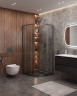Душевой уголок Cezares Molveno 90x90 MOLVENO-R-1-90-C-GM-IV