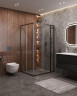 Душевой уголок Cezares Molveno 110x90 MOLVENO-AH-21-90+20-C-GM-IV