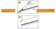 Душевая перегородка Cezares Liberta 110 LIBERTA-L-2-110-GR-Cr
