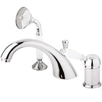 Смеситель на борт ванны Cezares Elite ELITE-BVDM-01-Bi