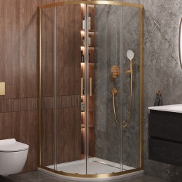 Душевой уголок Cezares Molveno 100x100 MOLVENO-R-2-100-C-BORO-IV