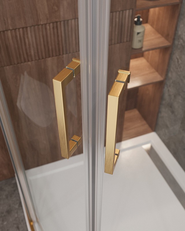 Душевой уголок Cezares Molveno 100x100 MOLVENO-R-2-100-C-BORO-IV