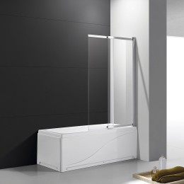 Шторка на ванну Cezares Slider 90 SLIDER-VF-11-90/150-C-Cr