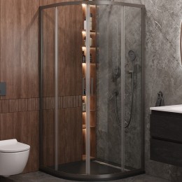 Душевой уголок Cezares Molveno 100x100 MOLVENO-R-2-100-C-GM-IV