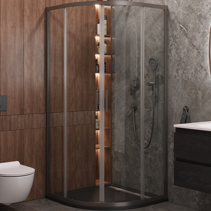 Душевой уголок Cezares Molveno 100x100 MOLVENO-R-2-100-C-GM-IV