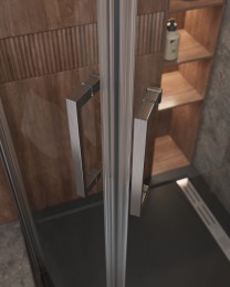 Душевой уголок Cezares Molveno 100x100 MOLVENO-R-2-100-C-GM-IV