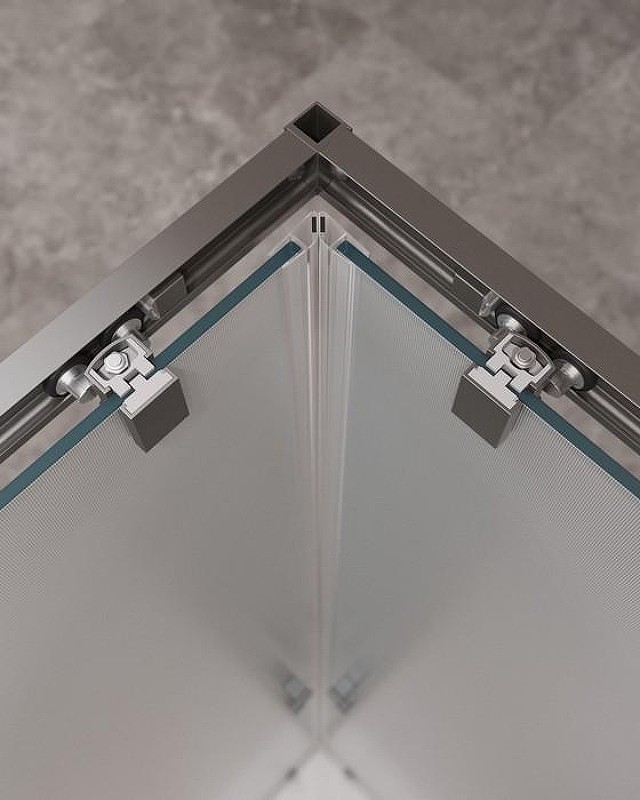 Душевой уголок Cezares Molveno 110x90 MOLVENO-AH-21-90+20-P-GM