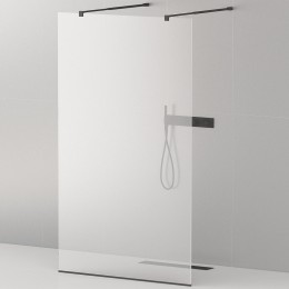 Душевая перегородка Cezares Liberta 130 LIBERTA-L-2-130-C-NERO