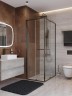 Душевой уголок Cezares Lux 70x80 LUX-AH-FS-1-70/80-C-GM