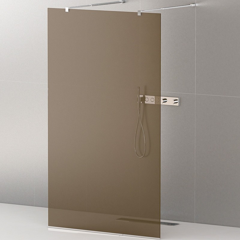 Душевая перегородка Cezares Liberta 100 LIBERTA-L-2-100-BR-Cr