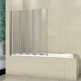 Шторка на ванну Cezares Pratico 120 PRATICO-V-5-120/140-C-Cr
