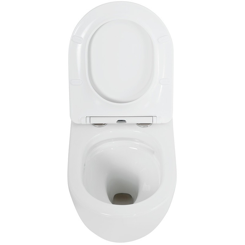 Комплект унитаза Cezares Stylus-Tor CZR-6601-TH-TOR/CZR2316SC с инсталляцией BelBagno BB002-80/BB005-PR-CHROME
