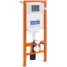 Комплект унитаза Cezares Stylus-Tor CZR-6601-TH-TOR/CZR2316SC с инсталляцией BelBagno BB002-80/BB005-PR-CHROME