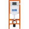 Комплект унитаза Cezares Stylus-Tor CZR-6601-TH-TOR/CZR2316SC с инсталляцией BelBagno BB002-80/BB005-PR-CHROME
