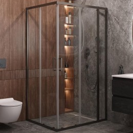 Душевой уголок Cezares Molveno 120x90 MOLVENO-AH-21-90+30-C-GM-IV