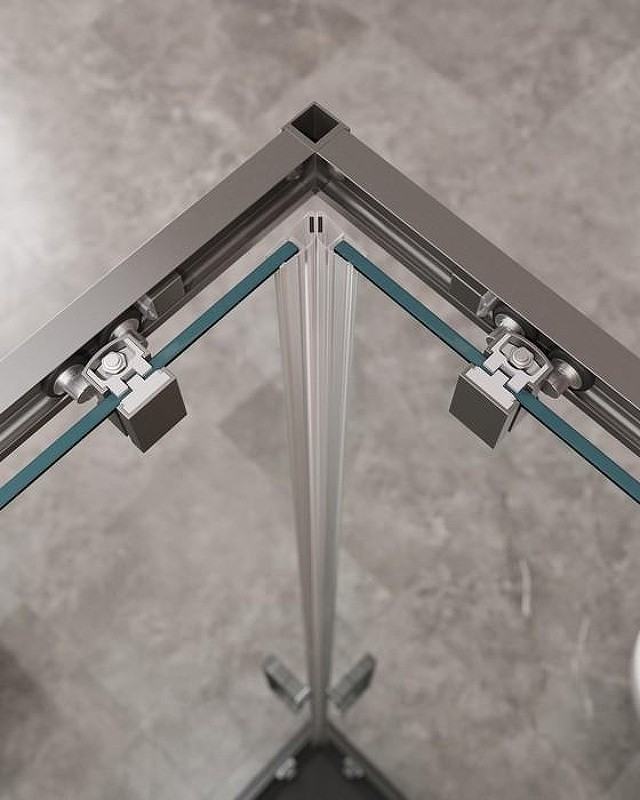Душевой уголок Cezares Molveno 120x90 MOLVENO-AH-21-90+30-C-GM-IV