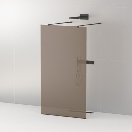 Душевая перегородка Cezares Liberta 100 LIBERTA-L-2-100-BR-NERO