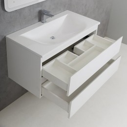 Тумба под раковину Cezares MOLVENO-100-2C-SO-BG подвесная