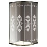 Душевой уголок Cezares Giubileo R2 100x100 GIUBILEO-R-2-100-SCORREVOLE-CP-Br