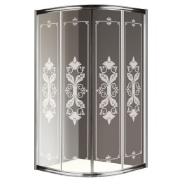 Душевой уголок Cezares Giubileo R2 90x90 GIUBILEO-R-2-90-SCORREVOLE-CP-Cr