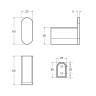 Крючок Cezares Stylus STYLUS-HK-01