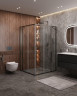 Душевой уголок Cezares Molveno 130x120 MOLVENO-AH-22-130/120-C-GM-IV
