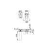 Смеситель для раковины Cezares NAUTIC-BLI2-01-W0