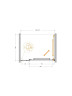 Душевая дверь Cezares Lux 100 LUX-B-FS-11-100-C-CR