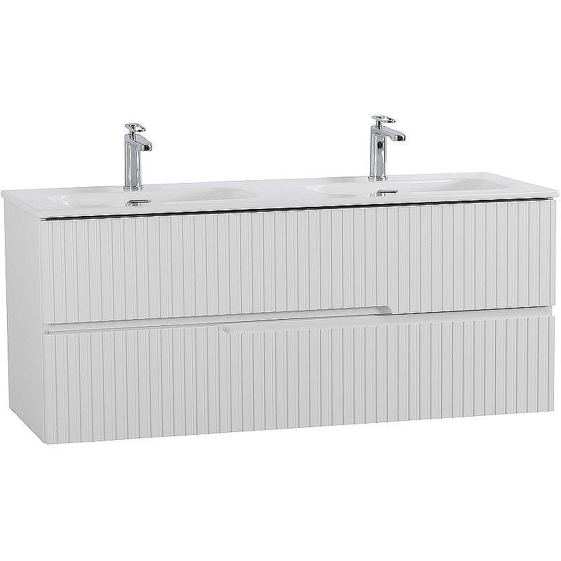 Тумба под раковину Cezares Duet-N 120 DUET-N-1200-2C-SO-2-BL подвесная