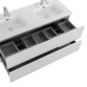 Тумба под раковину Cezares Duet-N 120 DUET-N-1200-2C-SO-2-BL подвесная