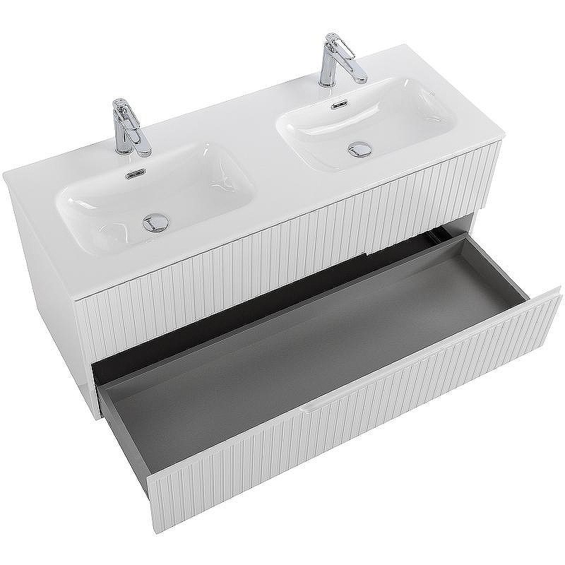 Тумба под раковину Cezares Duet-N 120 DUET-N-1200-2C-SO-2-BL подвесная