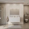 Тумба под раковину Cezares Duet-N 120 DUET-N-1200-2C-SO-2-BL подвесная