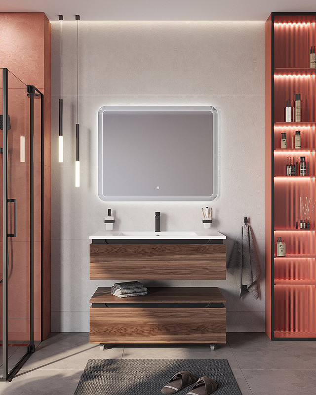 Тумба Cezares Slider 100 SLIDER-1000-1C-PI-NA-P