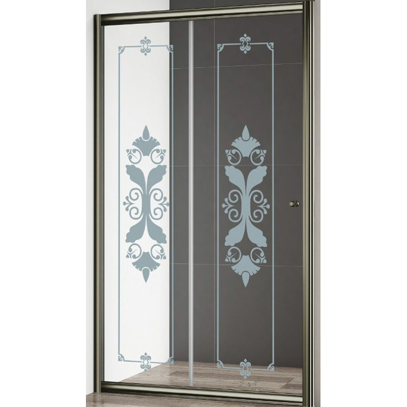 Душевая дверь Cezares Giubileo 120 GIUBILEO-BF-1-120-CP-Br