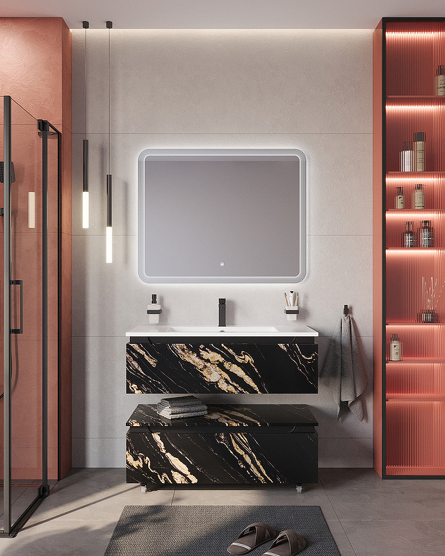 Тумба Cezares Slider 100 SLIDER-1000-1C-PI-NF-P