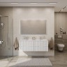 Тумба под раковину Cezares Duet-N 140 DUET-N-1400-4C-SO-2-BL подвесная