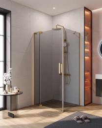 Душевой уголок Cezares Slider 110x80 SLIDER-AH-1-80-100/110-GRIGIO-BORO