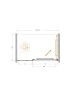 Душевая дверь Cezares Lux 120 LUX-B-FS-11-120-C-BORO