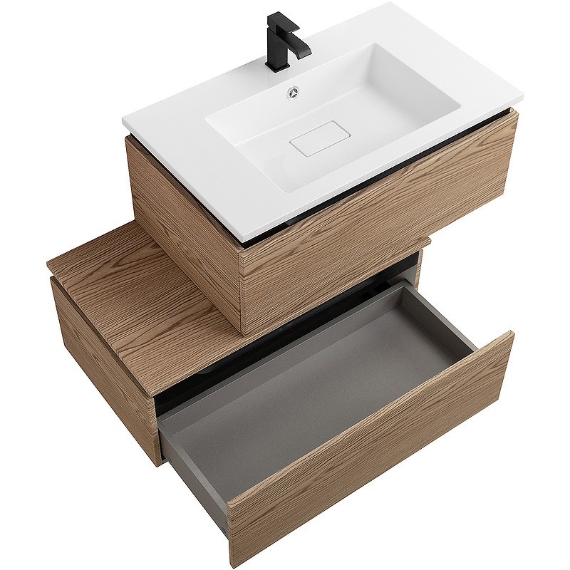 Тумба Cezares Slider 80 SLIDER-800-1C-PI-RT-P