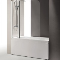 Шторка на ванну Cezares ECO-O-V-11-120/140-C-Cr